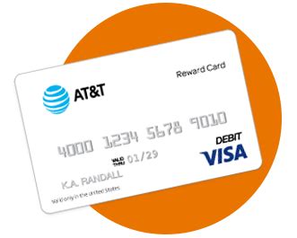 rewardscenter at&t my at&t reward card.